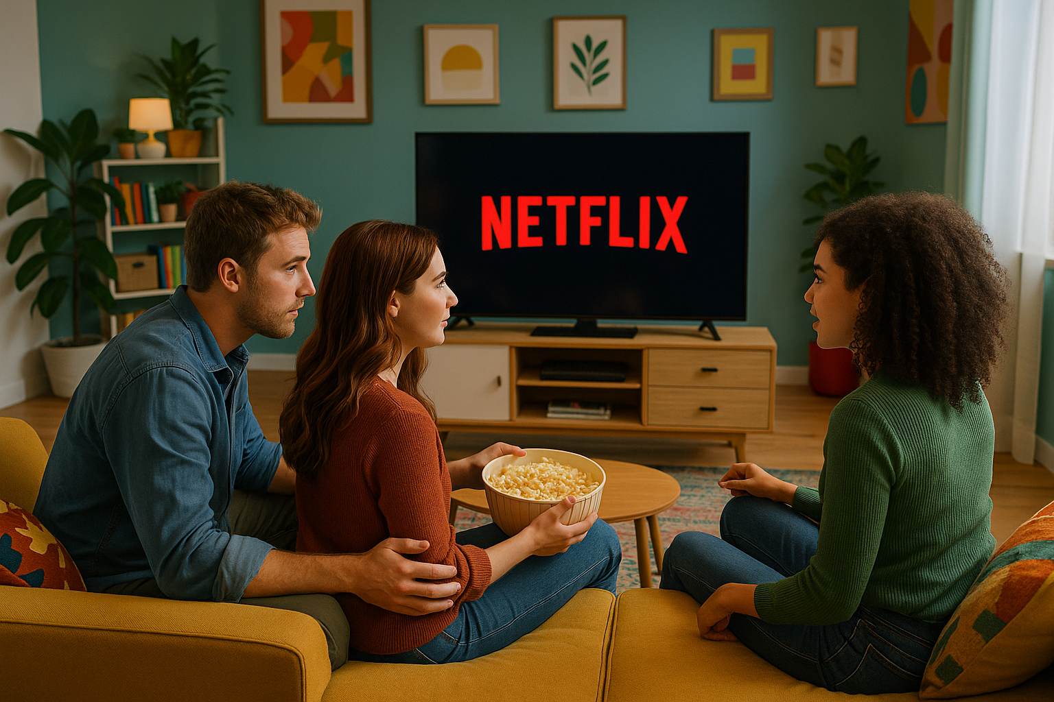 Ilustración del efecto Netflix y los gastos hormiga en el presupuesto