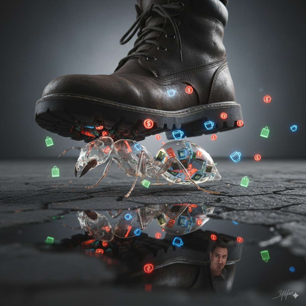 Joven anotando gastos con claridad financiera en Wealthifire