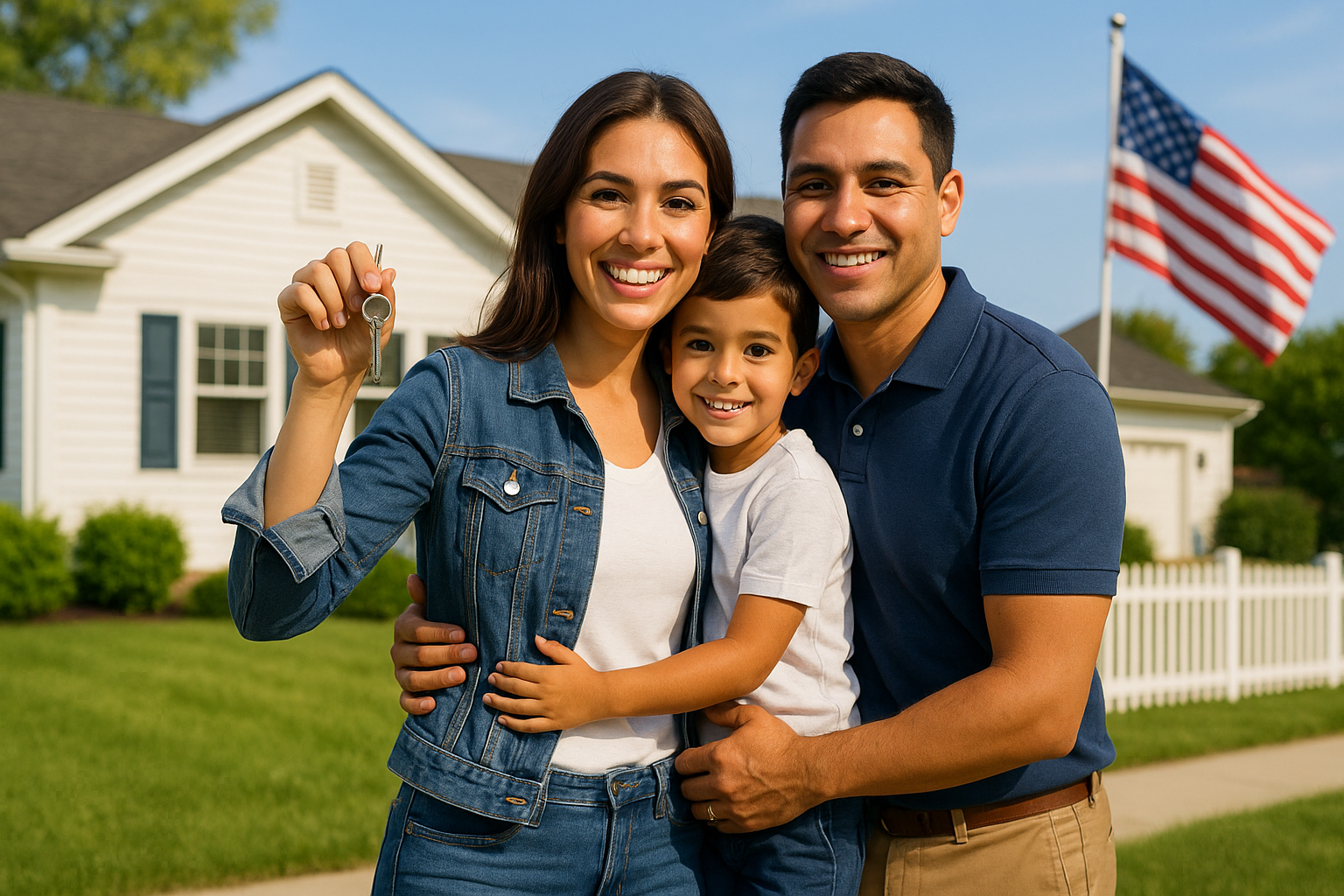 Joven latina estrenando casa propia gracias al house hacking